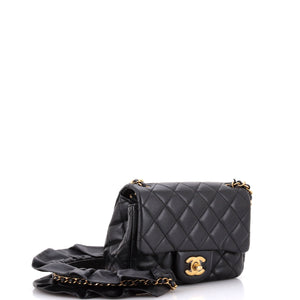 Romance Square Flap Bag Quilted Lambskin Mini