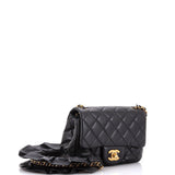Romance Square Flap Bag Quilted Lambskin Mini