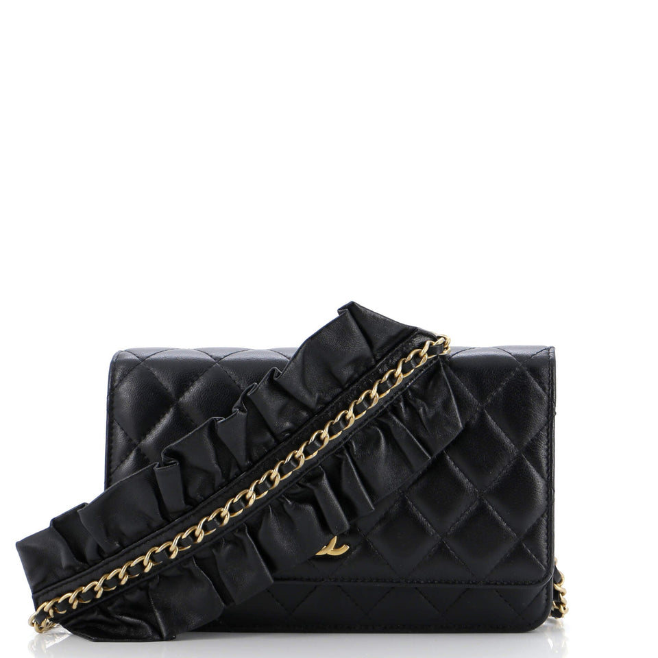 Romance Wallet on Chain Quilted Lambskin