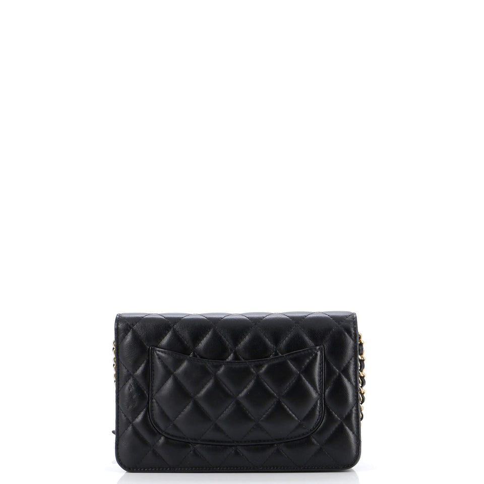 Romance Wallet on Chain Quilted Lambskin