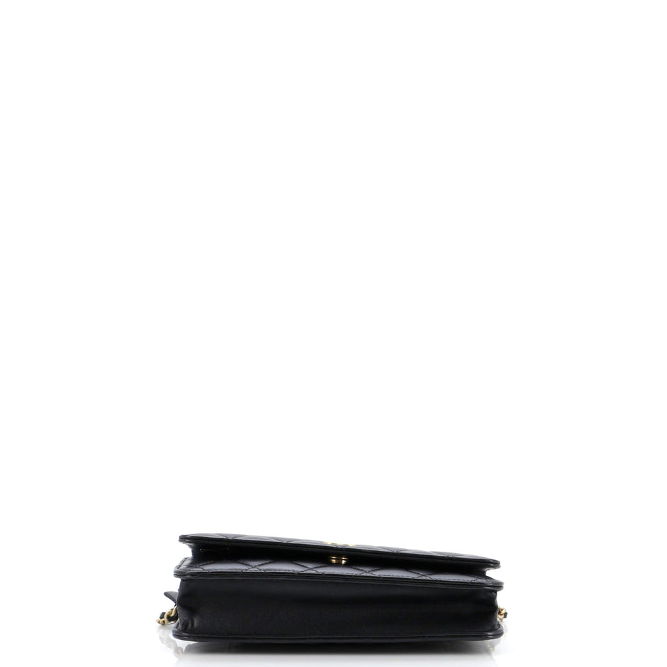 Romance Wallet on Chain Quilted Lambskin