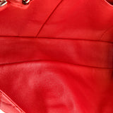 Classic Single Flap Bag Quilted Caviar East West