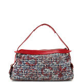 Vintage Clover Shoulder Bag Tweed Medium