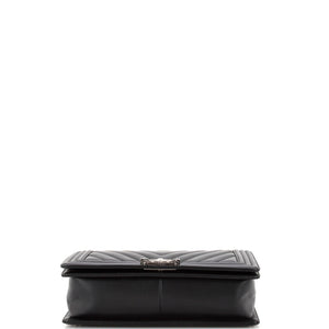 Boy Flap Bag Chevron Calfskin New Medium