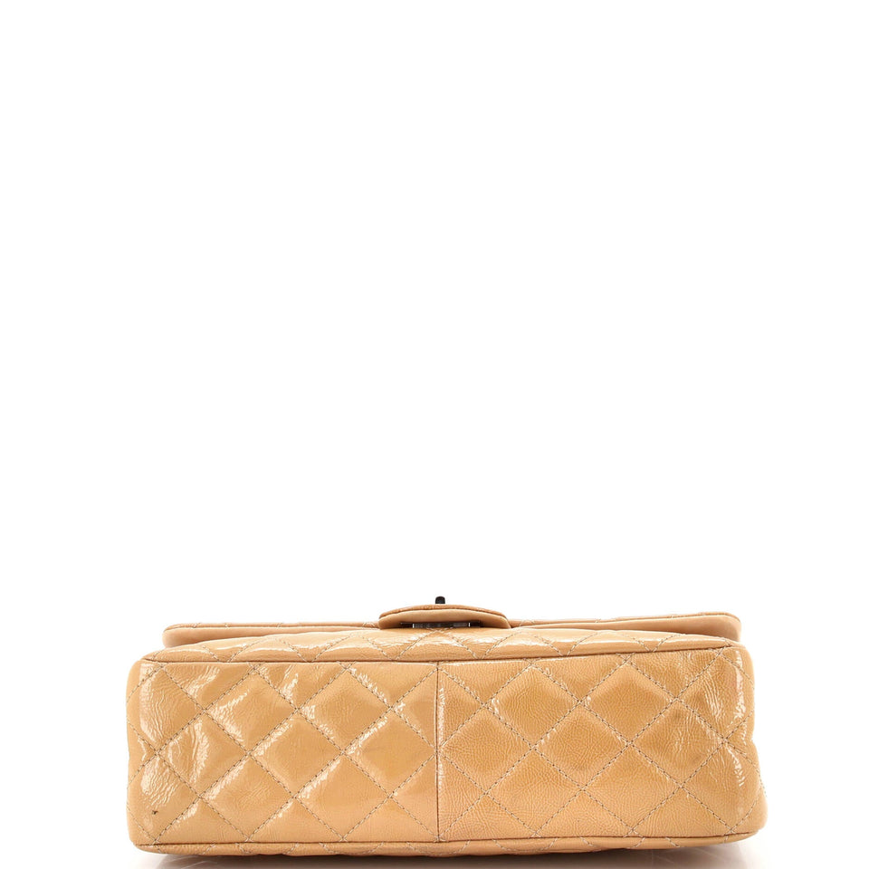 Reissue 2.55 Flap Bag Quilted Crinkled Patent 227