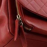 Business Affinity Flap Bag Quilted Caviar Large