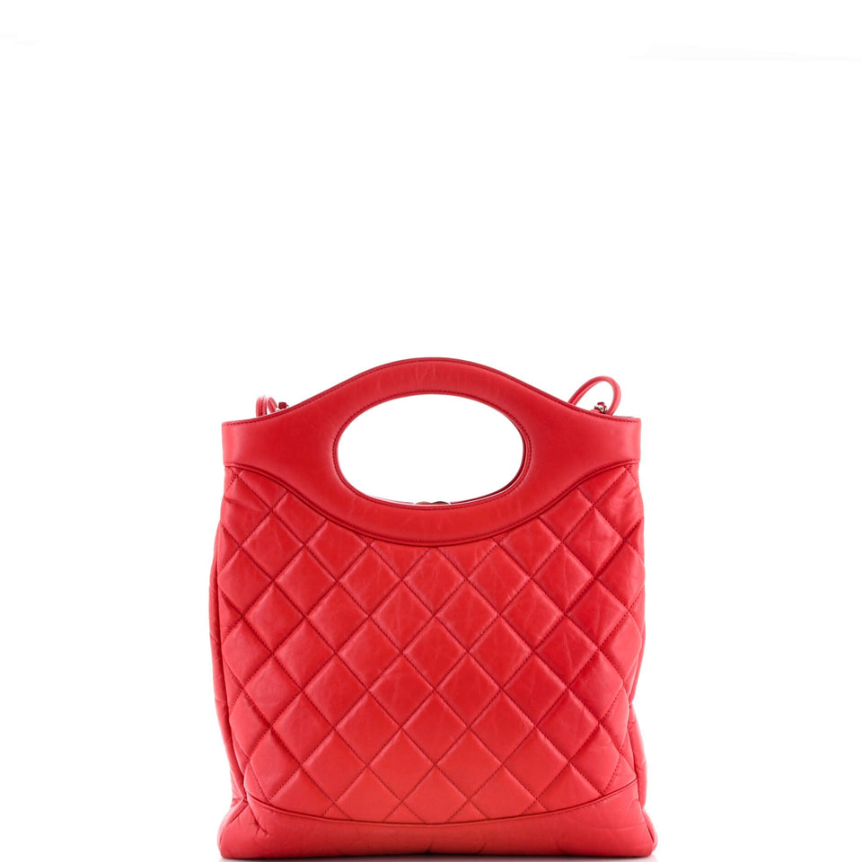 31 Shopping Bag Quilted Calfskin Tall