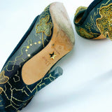 Christian Dior embroidered high heels