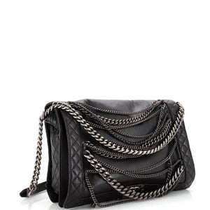 Boy Flap Bag Enchained Lambskin XL