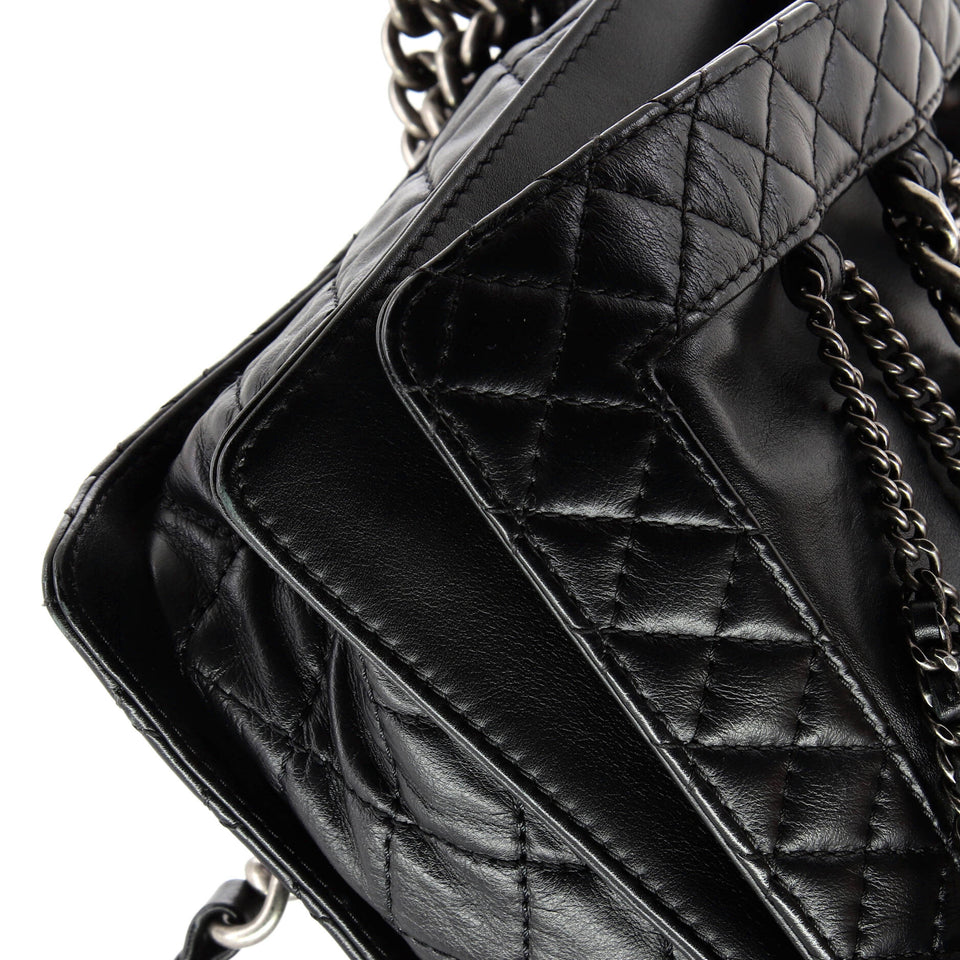 Boy Flap Bag Enchained Lambskin XL