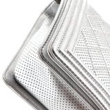 Boy Flap Bag Quilted Perforated Lambskin Old Medium