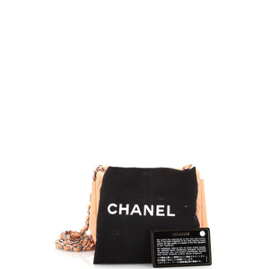 Square Classic Single Flap Bag Quilted Lambskin Mini