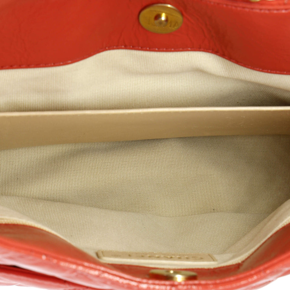 Wavy CC Hobo Quilted Crumpled Calfskin Medium