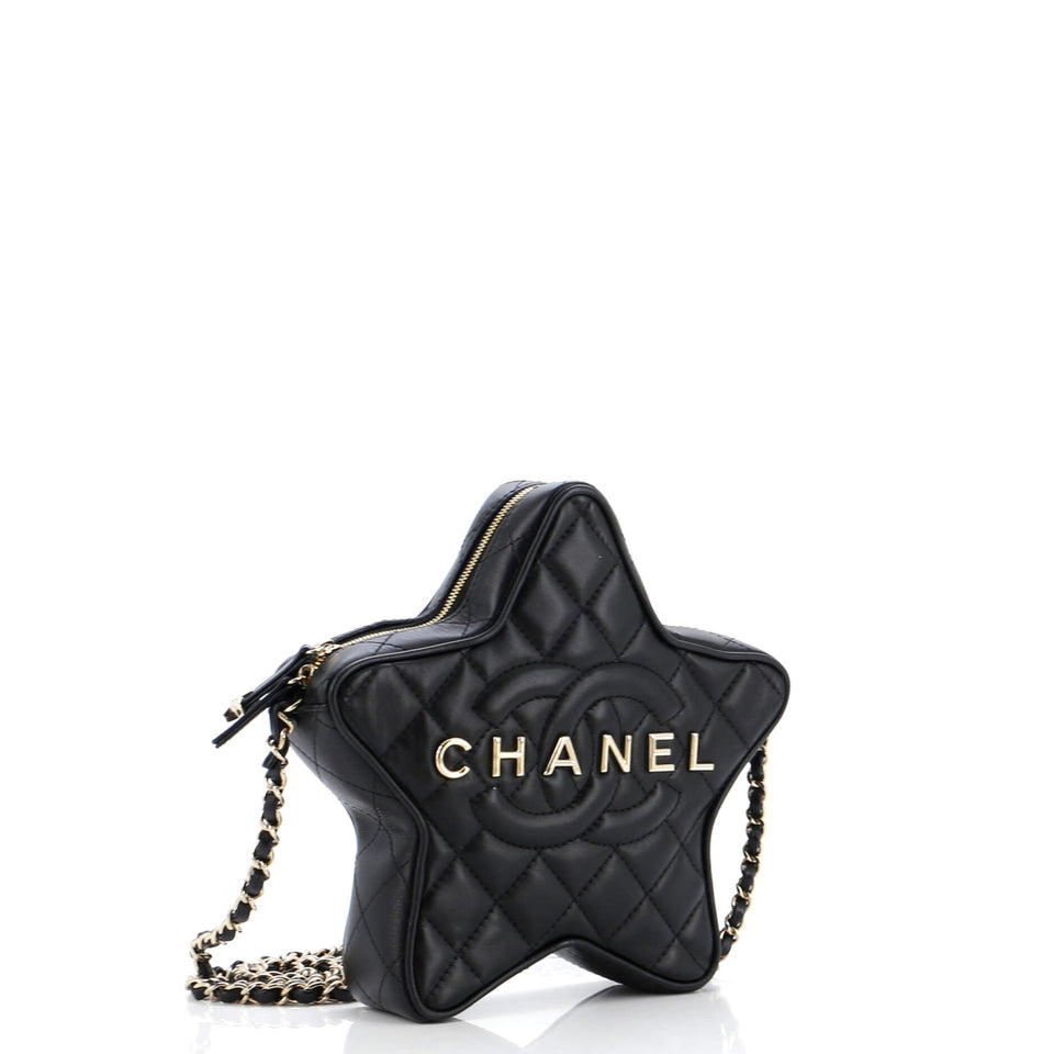 CC Walk of Fame Star Bag Quilted Lambskin