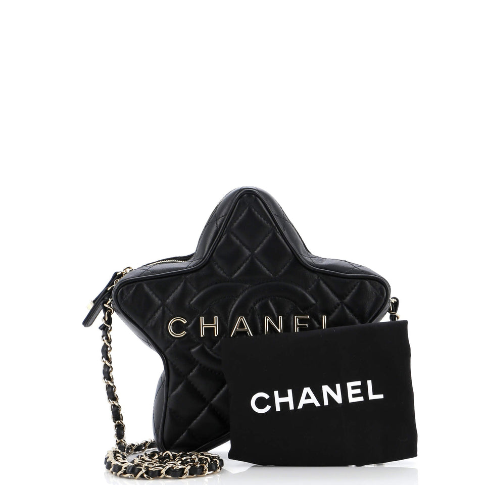 CC Walk of Fame Star Bag Quilted Lambskin