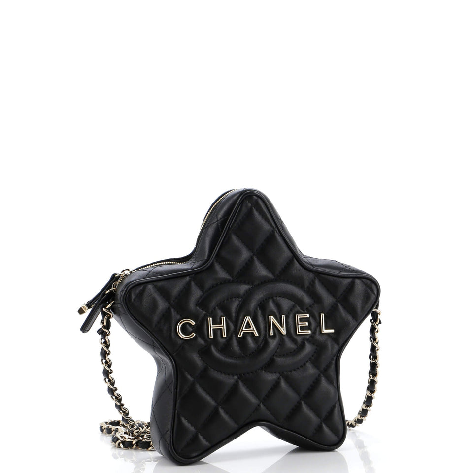 CC Walk of Fame Star Bag Quilted Lambskin