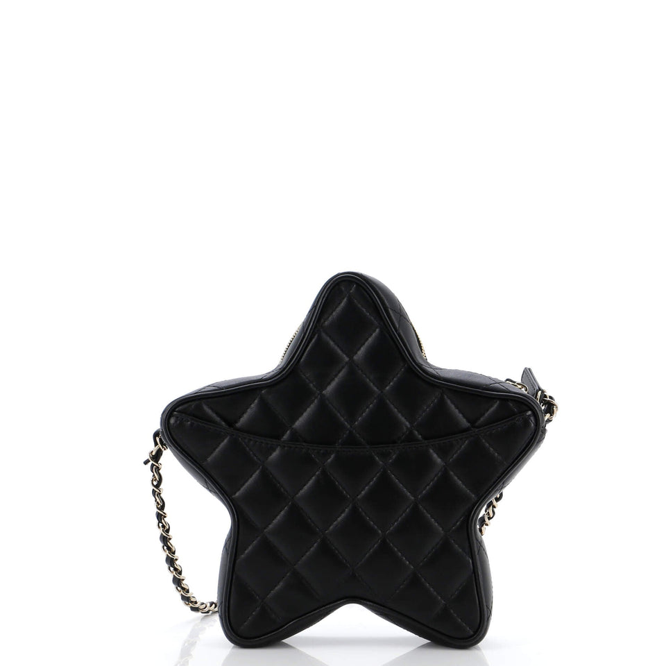 CC Walk of Fame Star Bag Quilted Lambskin