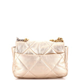 19 Flap Bag Quilted Leather Medium