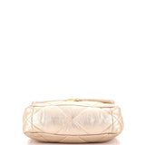 19 Flap Bag Quilted Leather Medium