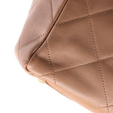 Turnlock CC Chain Shopping Tote Quilted Lambskin Medium