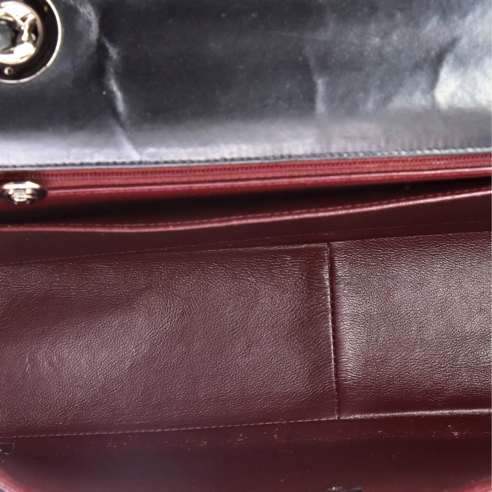 Vintage Square Classic Single Flap Bag Quilted Lambskin Jumbo
