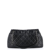 Timeless CC Soft Tote Quilted Caviar Large