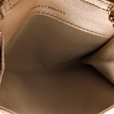 Classic Flap Chain Belt Bag Quilted Lambskin Mini