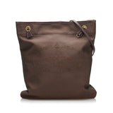 Prada Canapa Logo Crossbody Brown Canvas