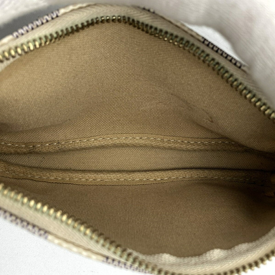 Louis Vuitton Mini Pochette Accessoires  Canvas Clutch Bag