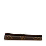 Brown Louis Vuitton Monogram 4 Key Holder