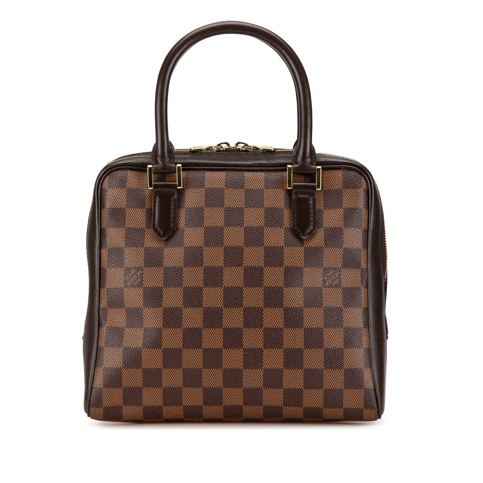 Brown Louis Vuitton Damier Ebene Brera Handbag