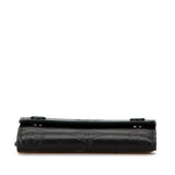 Black Louis Vuitton Monogram Shadow Discovery Compact Wallet