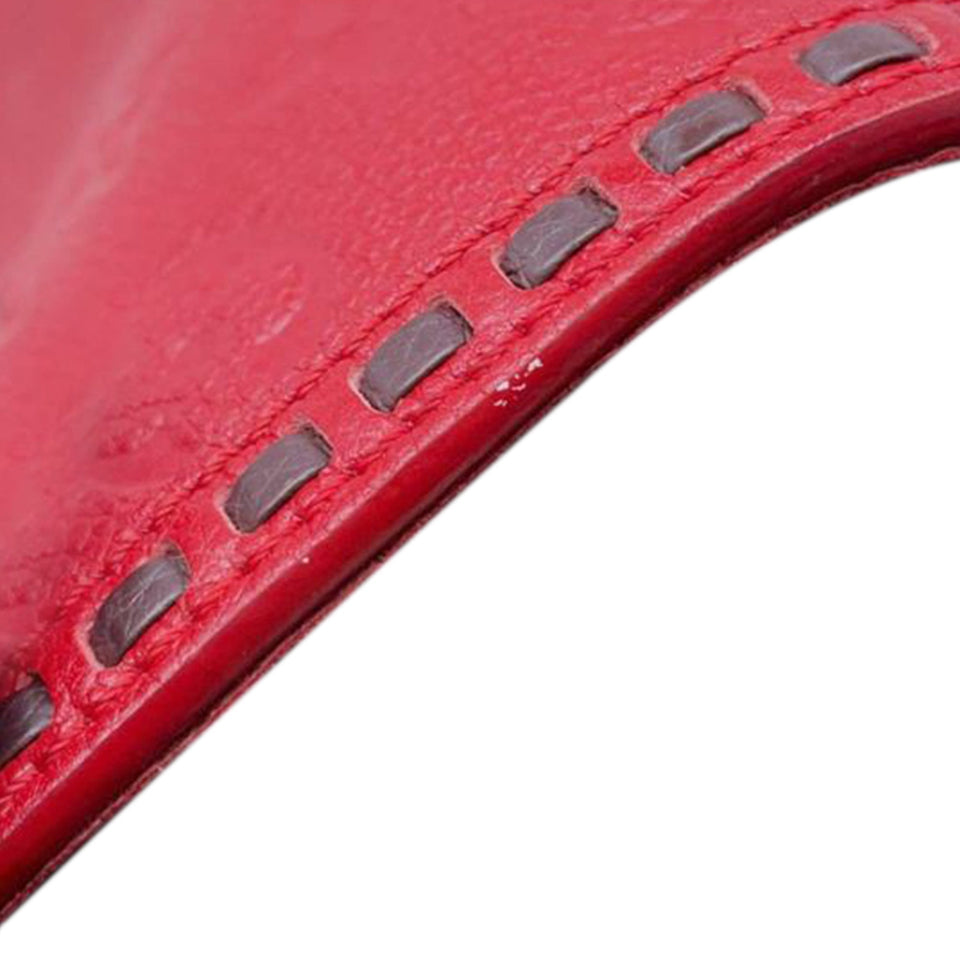Red Louis Vuitton Monogram Empreinte Junot Crossbody Bag