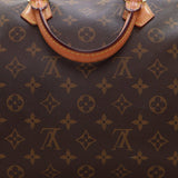 Brown Louis Vuitton Monogram Speedy Bandouliere 35 Satchel