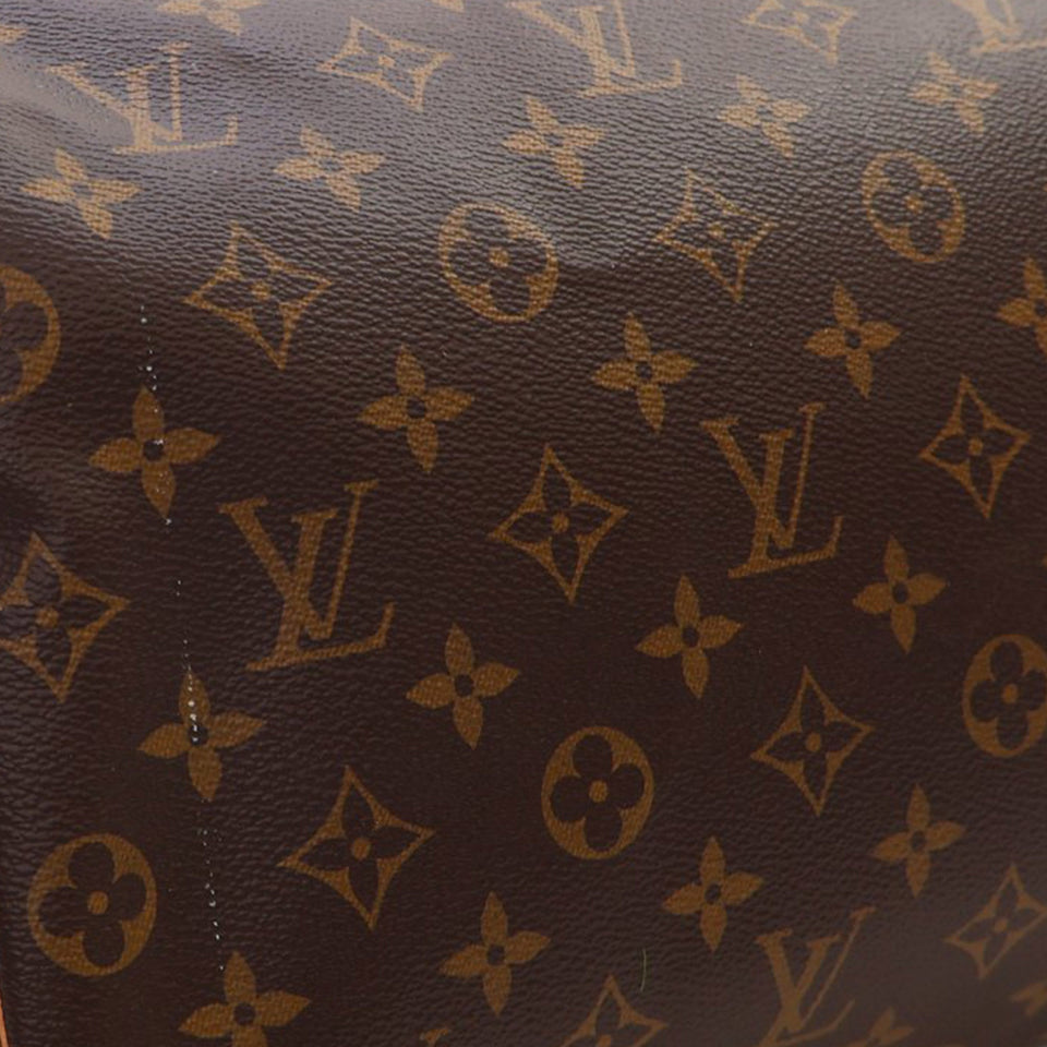 Brown Louis Vuitton Monogram Speedy Bandouliere 35 Satchel