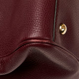Gucci Bamboo Medium Red Leather