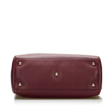 Gucci Bamboo Medium Red Leather