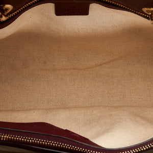 Gucci Bamboo Medium Red Leather