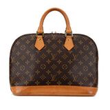 Brown Louis Vuitton Monogram Alma PM Handbag