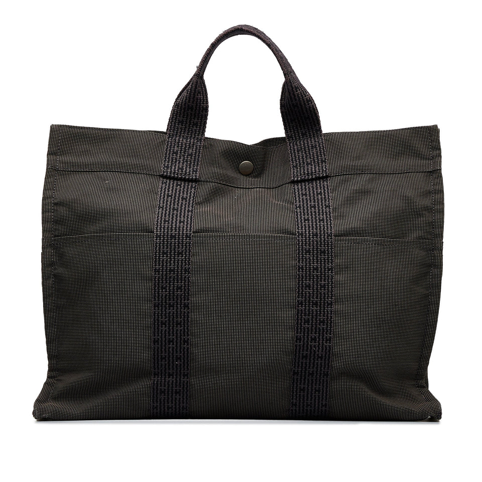 Gray Hermes Fourre Tout MM Tote Bag