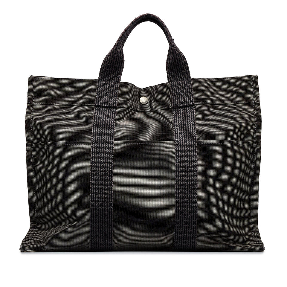 Gray Hermes Fourre Tout MM Tote Bag