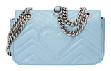 Gucci GG Marmont Mini Bag 'Pastel Blue' 446744-DTDIP-4928