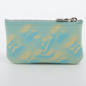 Louis Vuitton Empreinte Monogram Summer Stardust Key Pouch Water Green