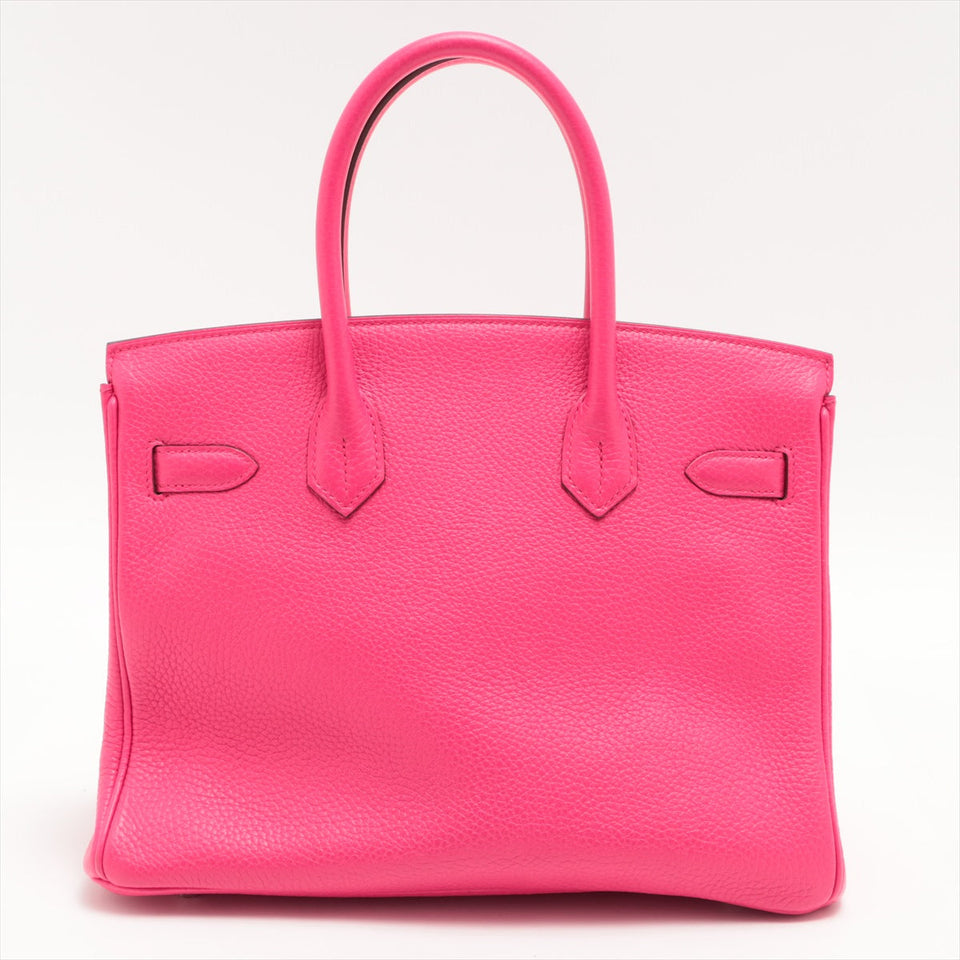 Hermes Birkin 30 Taurillon Clemence Rose