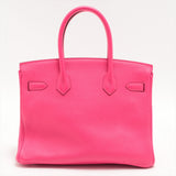 Hermes Birkin 30 Taurillon Clemence Rose