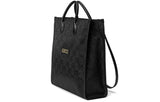 GUCCI Off The Grid OTG Environmental Friendly Series Logo Leather Logo Nylon Large Capacity handbag Black 630355-H9HAN-1000