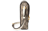 GUCCI Horsebit 1955 Logo Canvas Phone Bag Box Shoulder Messenger Bag Mini / Ebony / White Unisex 625615-92TCG-9761