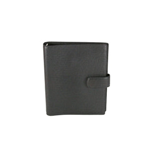 Louis Vuitton Filofax Black Taiga Leather