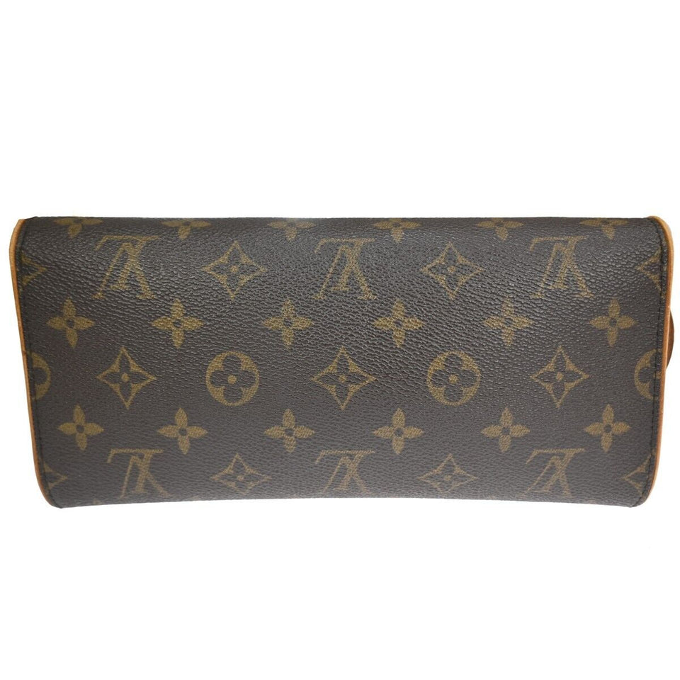 Louis Vuitton Pochette Twin Gm  Canvas Clutch Bag