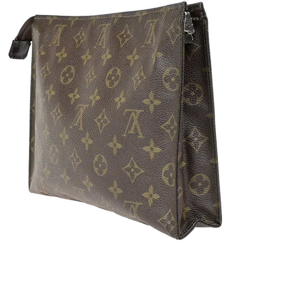 Louis Vuitton Trousse De Toilette  Canvas Clutch Bag